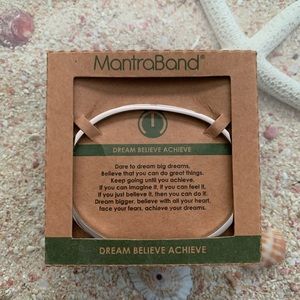 🆕 MantraBand Dream Believe Achieve